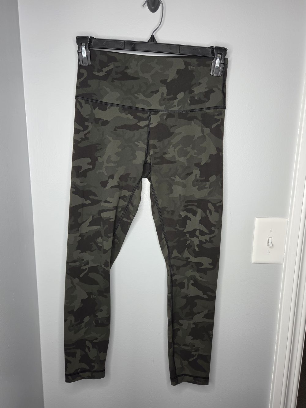 lululemon athletica Women's Camo High-Rise Leggings - Olive Green